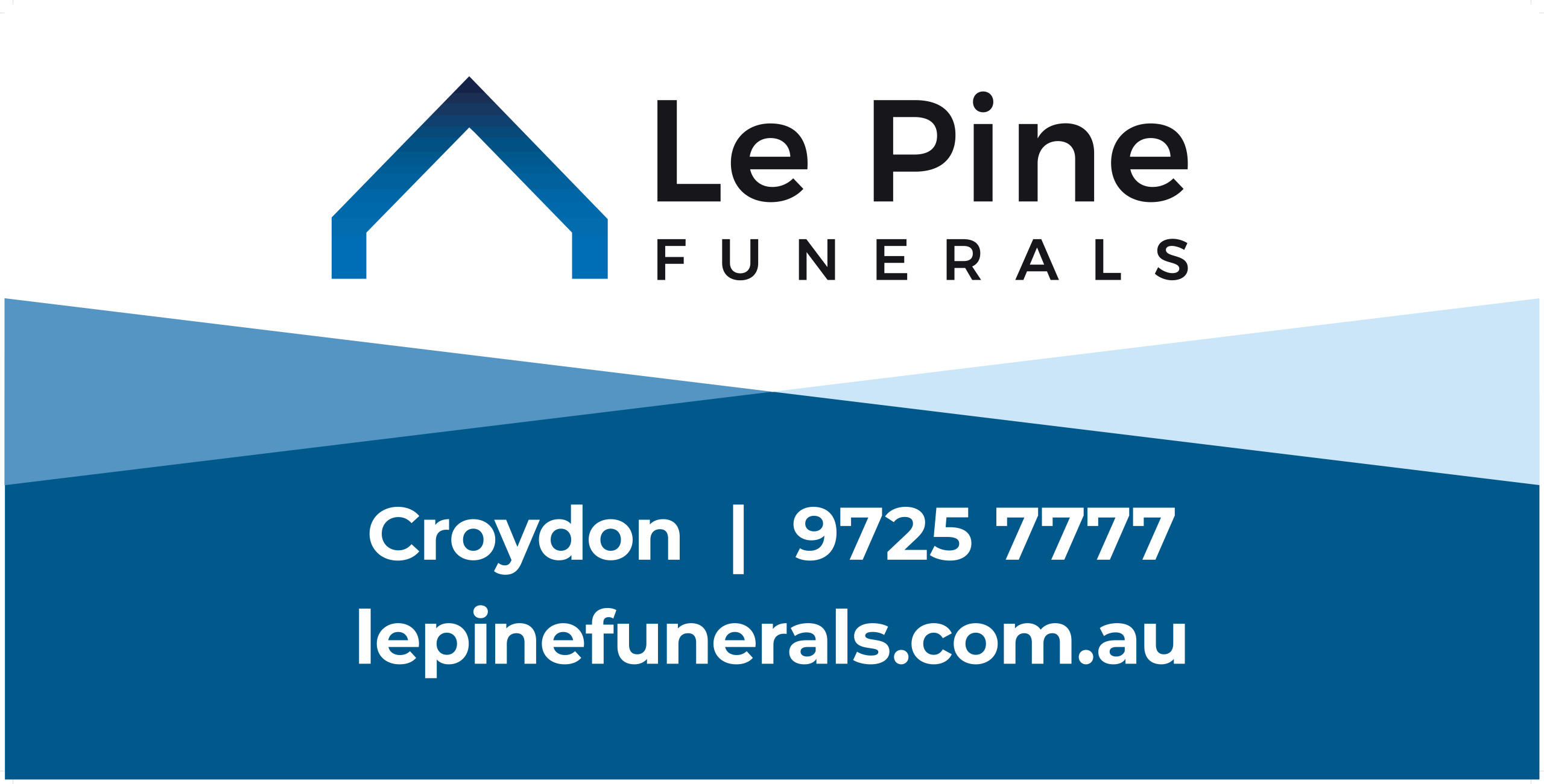 Le Pine Funerals Croydon – Sign 1800x900_C-1